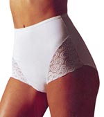 Bali Lace Inset Moderate Control Brief